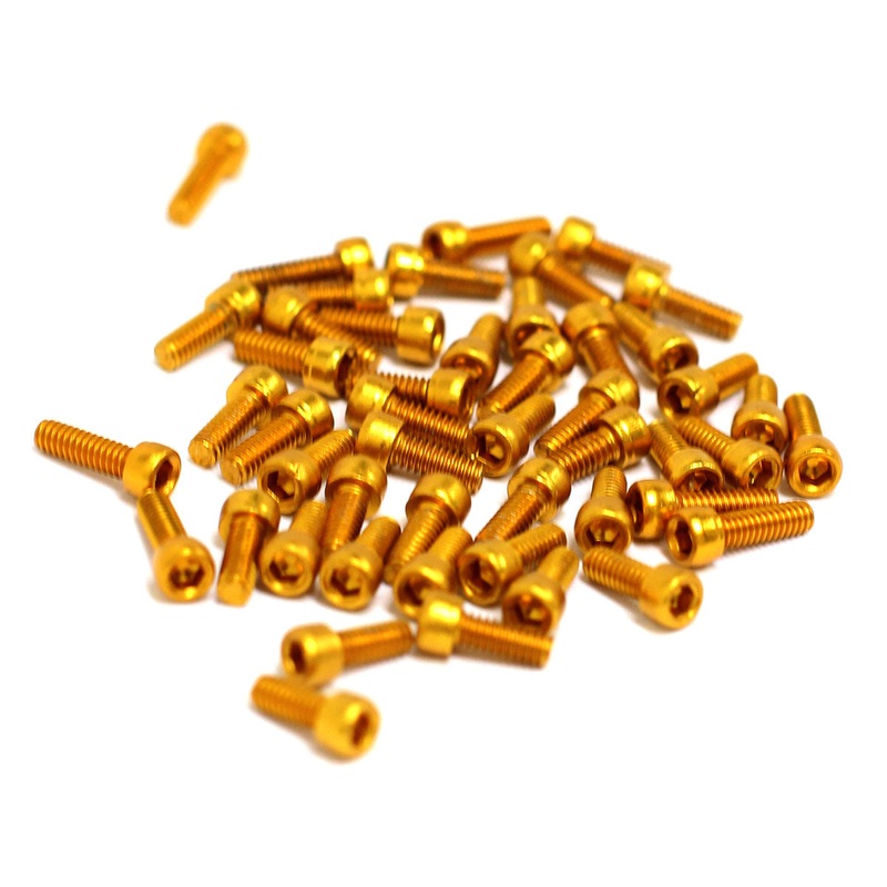 HT Components MEO3T Gold Pedal Pin Kit