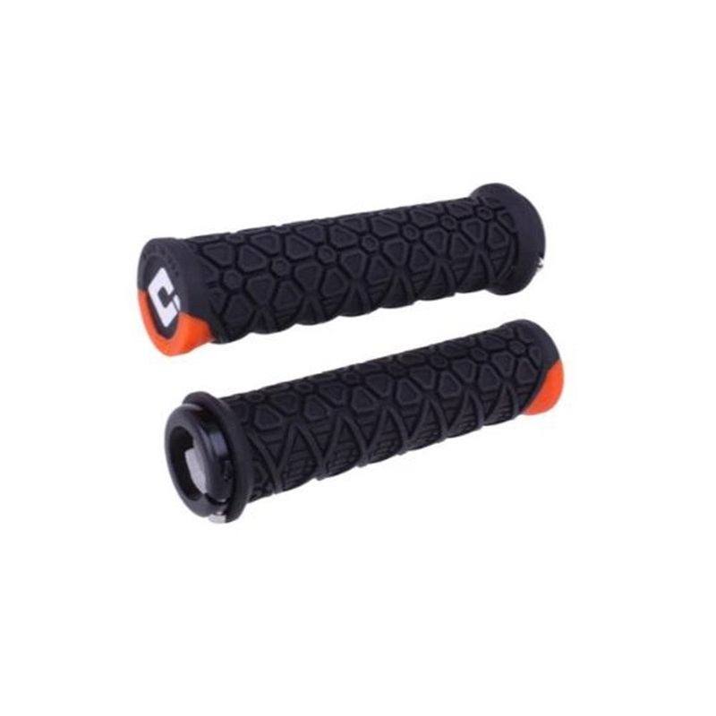 ODI Vanquish D30 Lock On Grips – Black – Single Lock On Grips