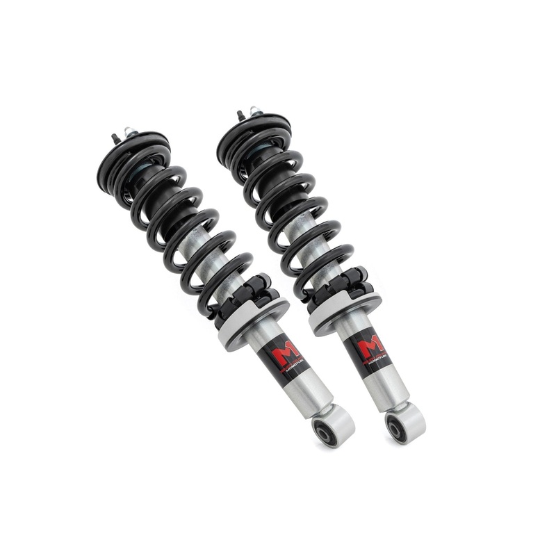 Rough Country | M1 Loaded Strut Pair | 2.5 Inch | Nissan Frontier 4WD (2005-2026) | 502098