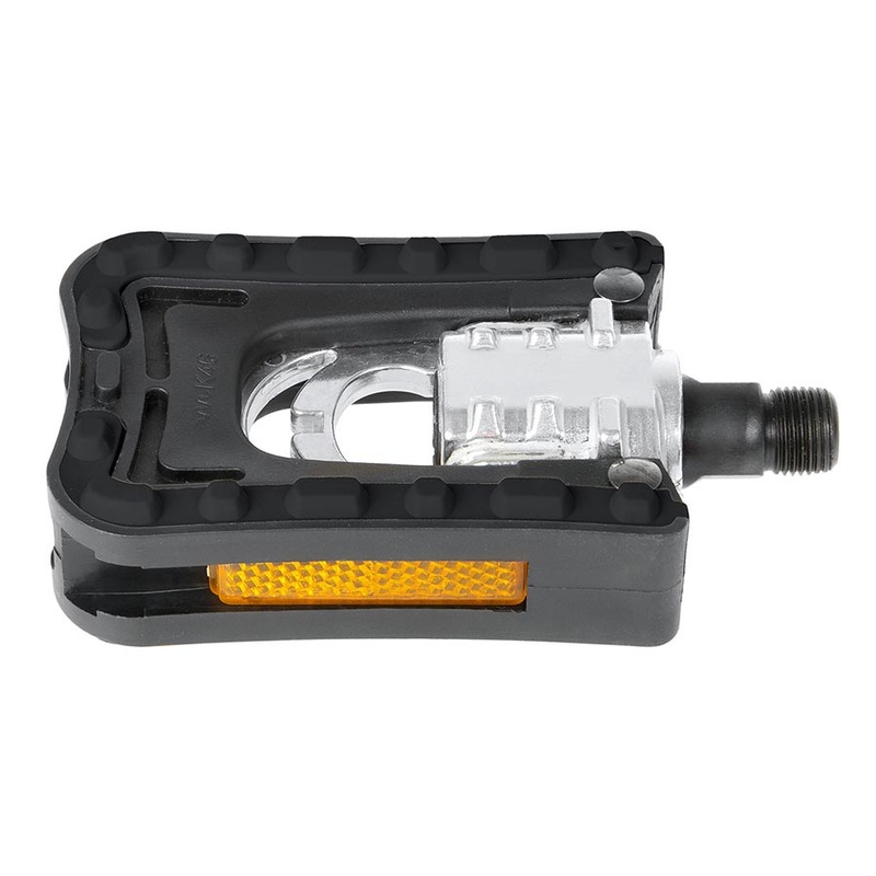 M-Wave Steady F1 Pedals Body: Aluminum Spindle: Cr-Mo 9/16” Black Pair