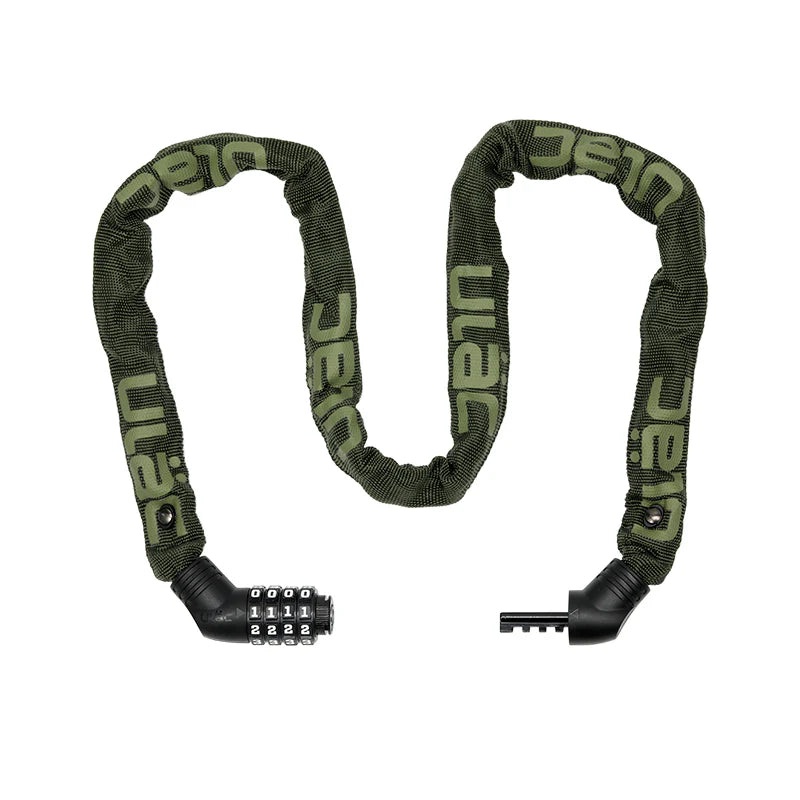 ULAC Street Fighter Combination 5mm Chain Lock Moss