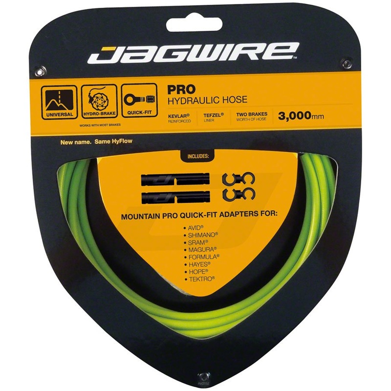 Jagwire Pro Hydraulic Disc Brake Hose Kit – 3000mm – Organic Green