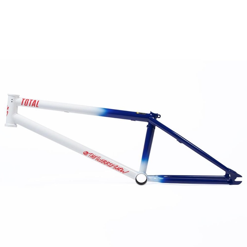 Total BMX TWS Pro Frame Red White and Blue