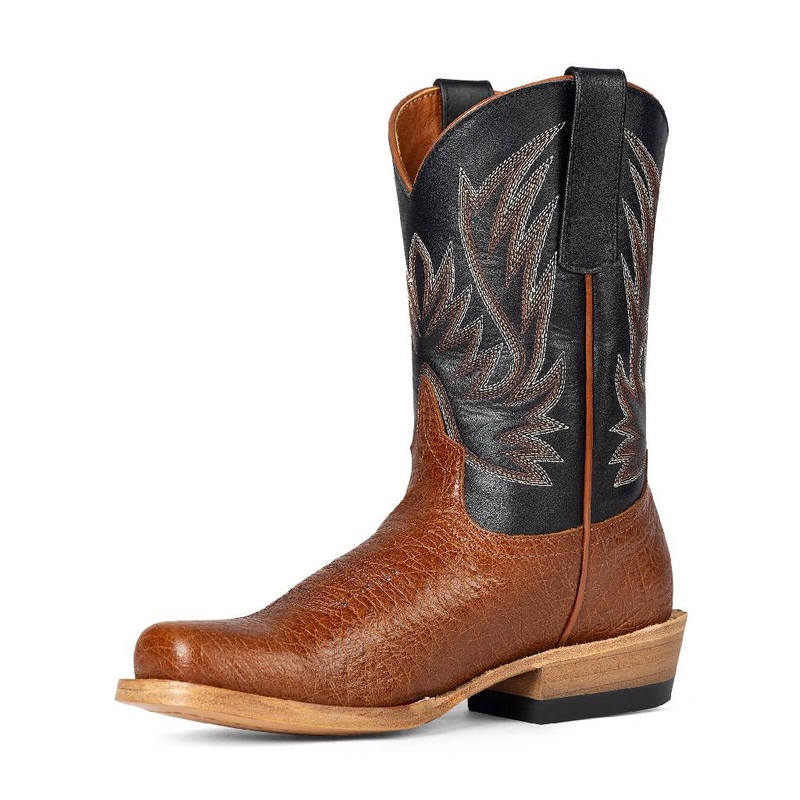 Horse Power Boy’s Honey Bullfighter Shoulder Western Boot