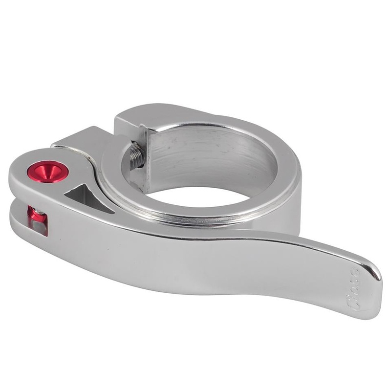 Snafu Quick Release Race Seatpost Clamp Polished