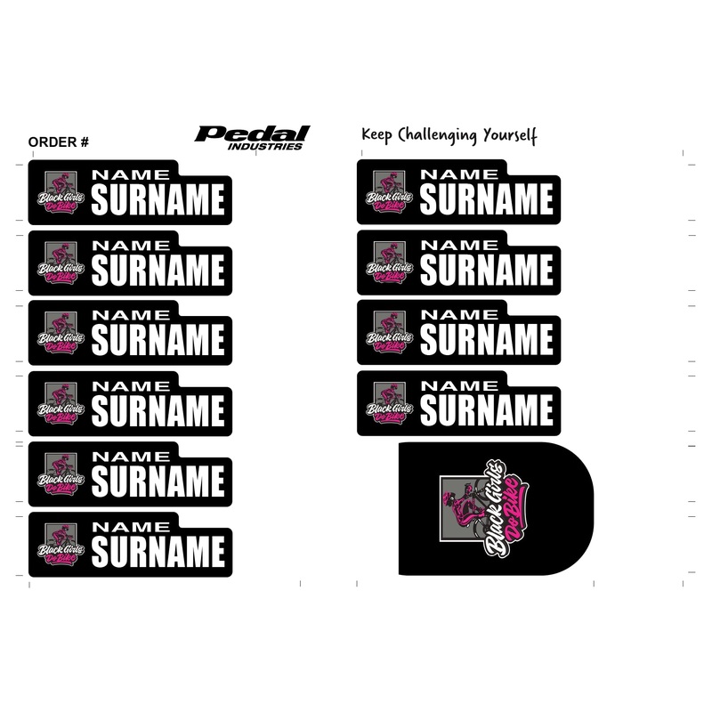 Black Girls Do Bike 2022 ID Sticker Bikes & Gear