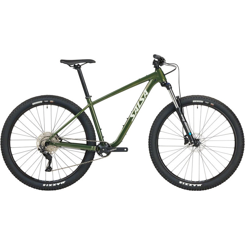 Salsa Rangefinder Deore 10 29 Bike – 29″ Aluminum Dark Moss Green Large