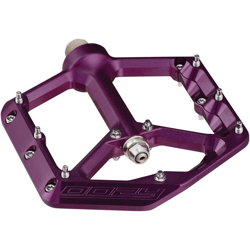 Spank Oozy Pedals – Platform Aluminum 9/16″ Purple