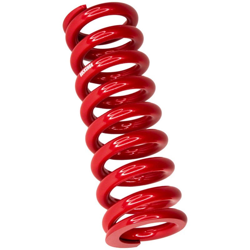 RockShox Metric Coil Spring – 174mm Length 67.5 – 75mm Travel 400 lb Electric Red
