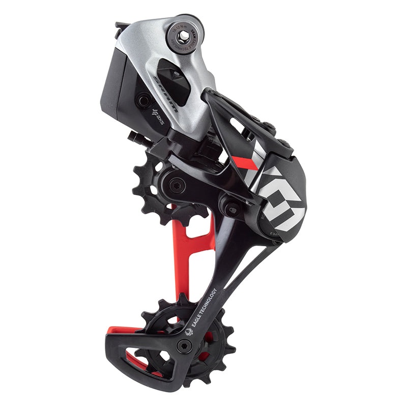 X01 Eagle AXS Rear Derailleur – 12-Speed Long Cage 52t Max Battery Sold Separate BLK/Red