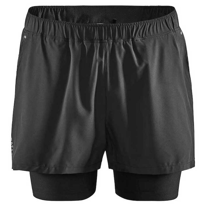Craft Sportswear Advanced Essence 2-in-1 Stretch Short Black