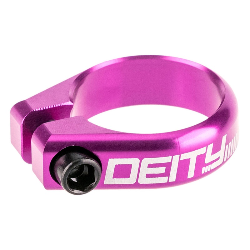 Deity Circuit Seatpost Clamp – 38.6mm – Purple