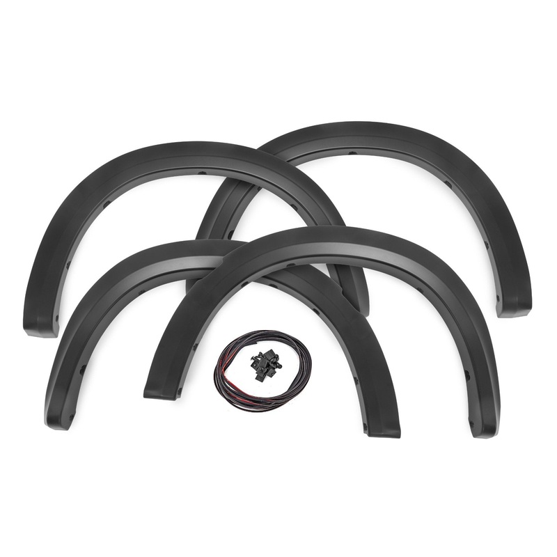Rough Country | Fender Flares | Sport | PFS Sandstone | Ram 1500 2WD/4WD (2009-2018 & Classic) | S-D10912-PFS