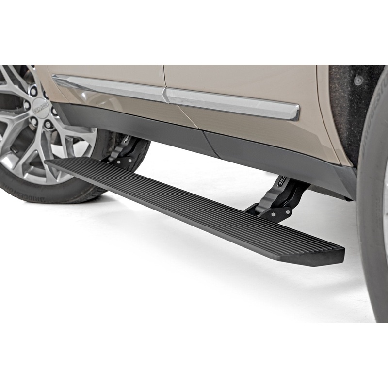 Rough Country | Power Running Boards | Dual Electric Motor | Crew Cab | Chevy/GMC Tahoe/Yukon (21-26) | PSR055220