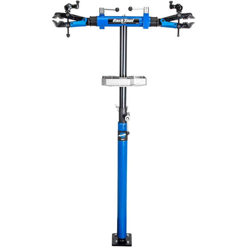 Park Tool PRS-2.4-2 Professional Double Arm Repair Stand with 100-3D Micro-Adjust Clamp