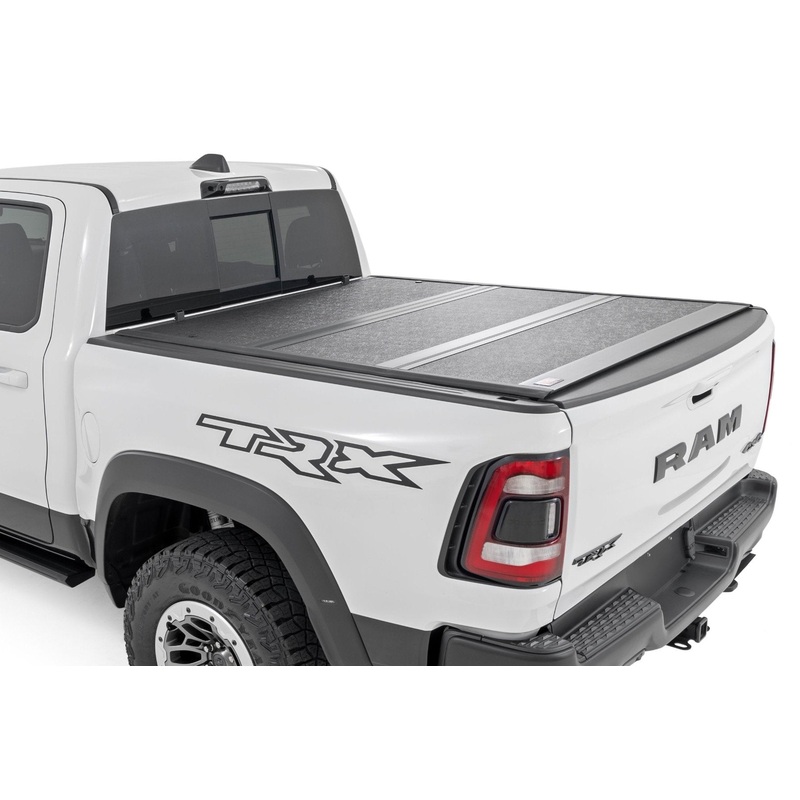 Rough Country | Hard Low Profile Bed Cover | 5’7″ Bed | No Rambox | Ram 1500 (19-26)/1500 TRX (21-24)  | 47320550B