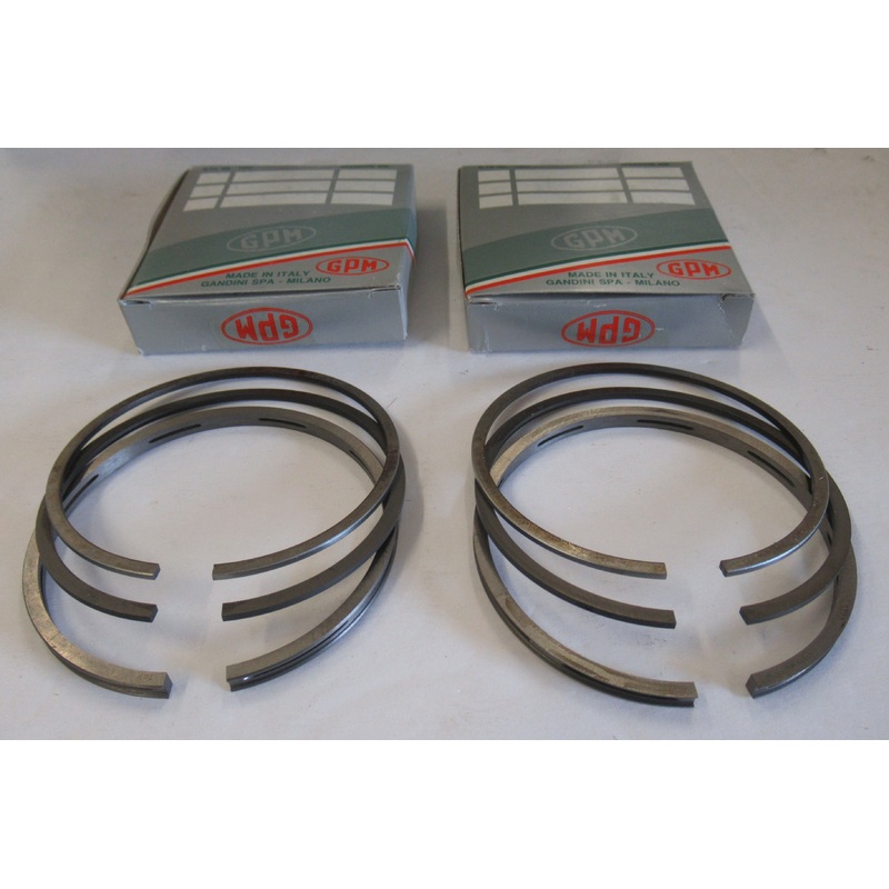 Triumph piston RINGS 500 .020 plus 20 twins T100 oversized Gandini Italy