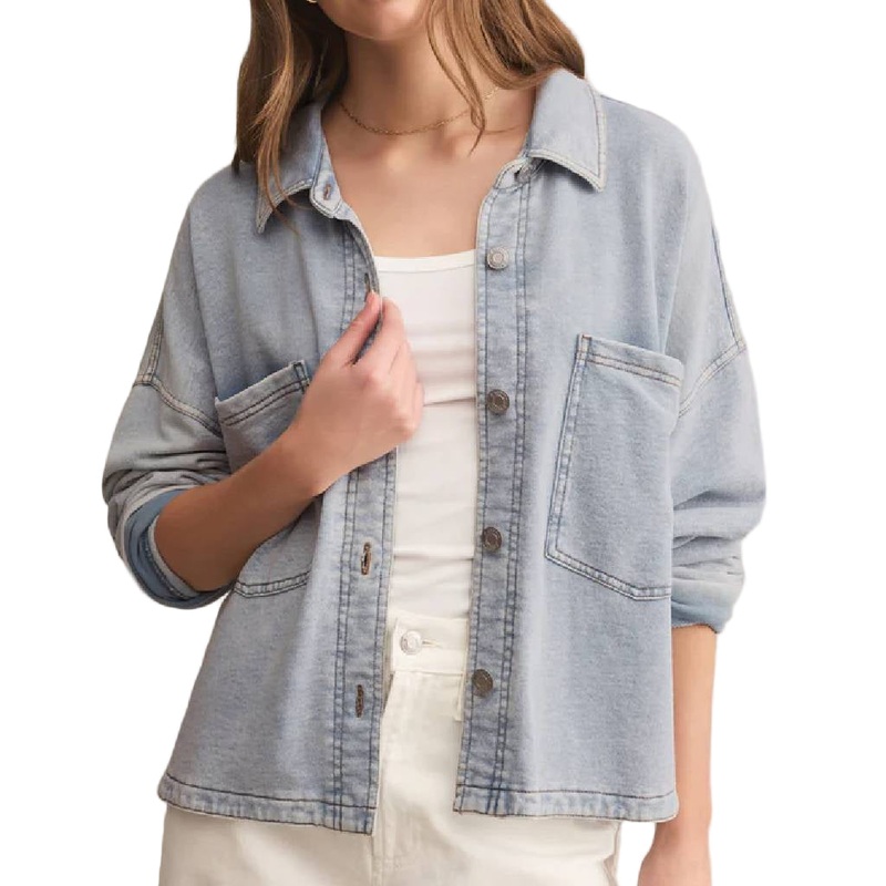 Z Supply All Day Cropped Knit Jacket