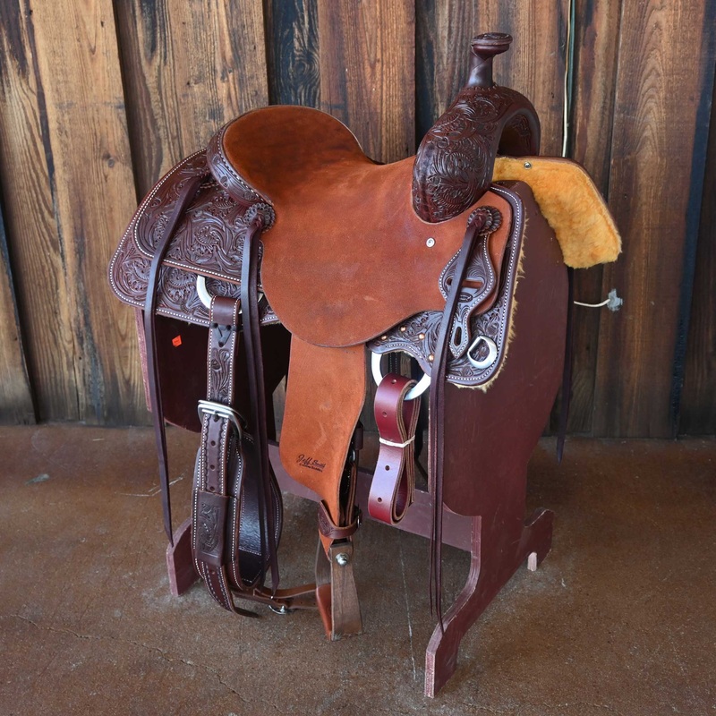 15″ JEFF SMITH BUSTER WELCH RANCH CUTTER SADDLE