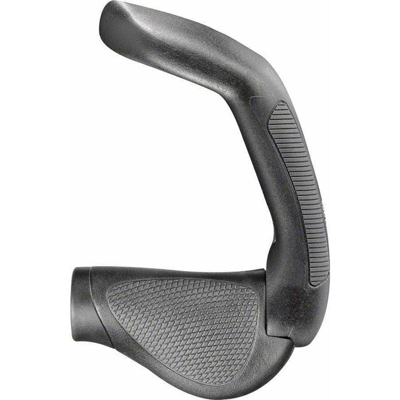 GP5 Grips – Lock-On Twistshift Small Black/Gray Gray