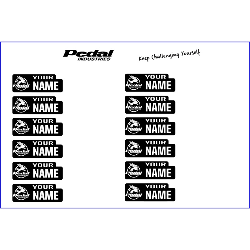 Master ID Sticker Bikes & Gear