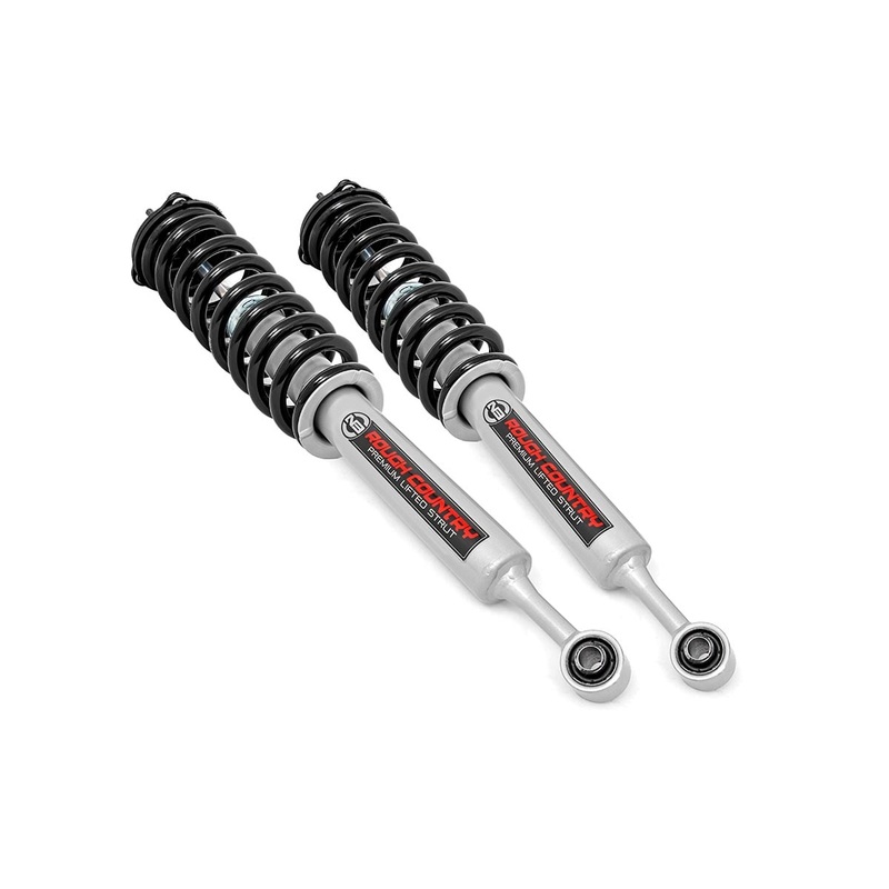 Rough Country | Loaded Strut Pair | 6 Inch | Toyota Tacoma 2WD/4WD (2005-2015) | 501080