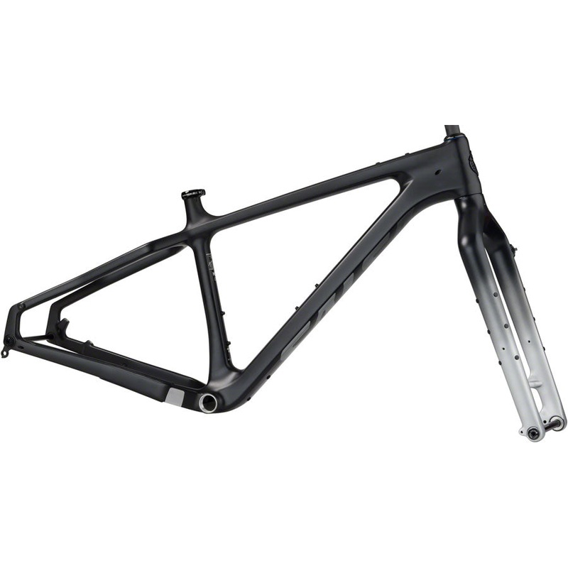 Salsa Beargrease Carbon Fat Bike Frameset – 27.5″ Carbon Black Small