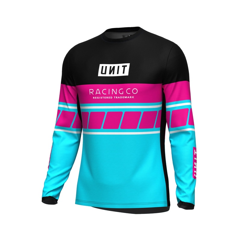 Unit Men’s Long Sleeve Jersey – S – Tonic