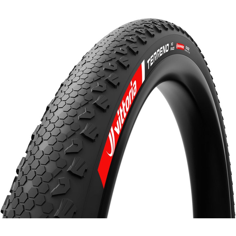 Vittoria Terreno XC Race Tire – 29 x 2.40, Tubeless, Folding, Black, Race Graphene + Silica