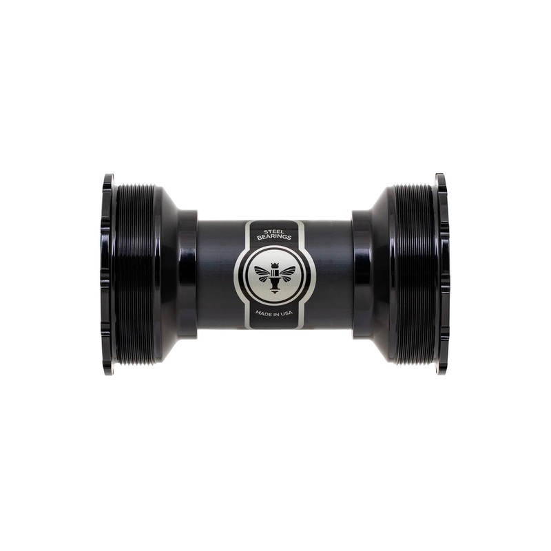 Chris King ThreadFit T47 24i Bottom Bracket Black