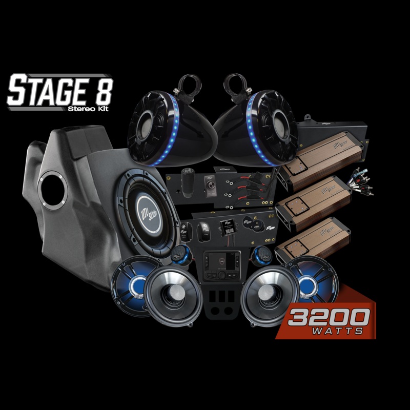 RZR Pro Series Elite Stage 8 Stereo Kit | UTVS-PRO-S8-E