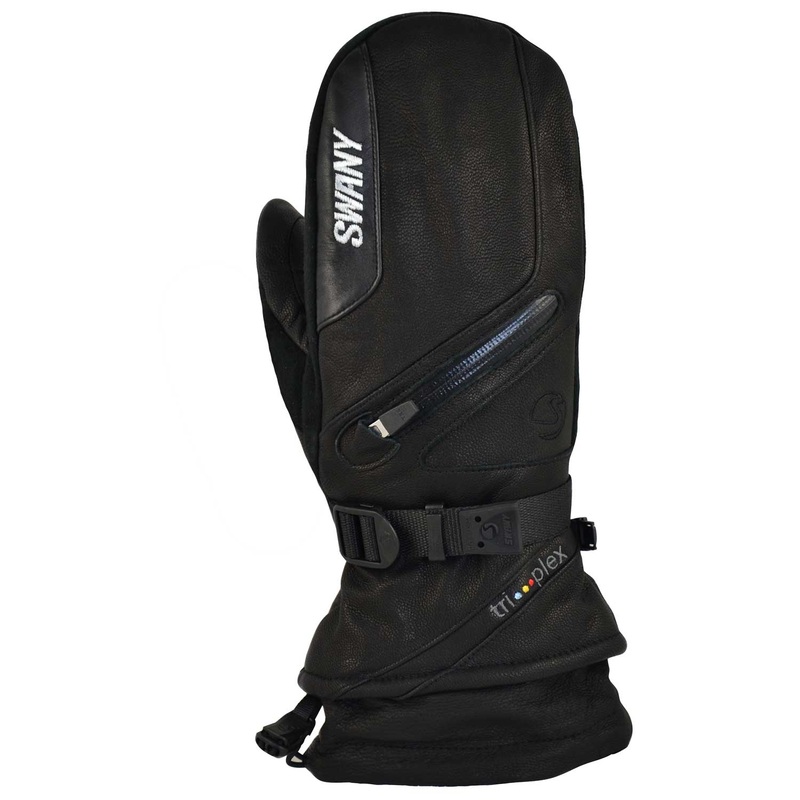 Swany X-Cell Leather Mitt Black