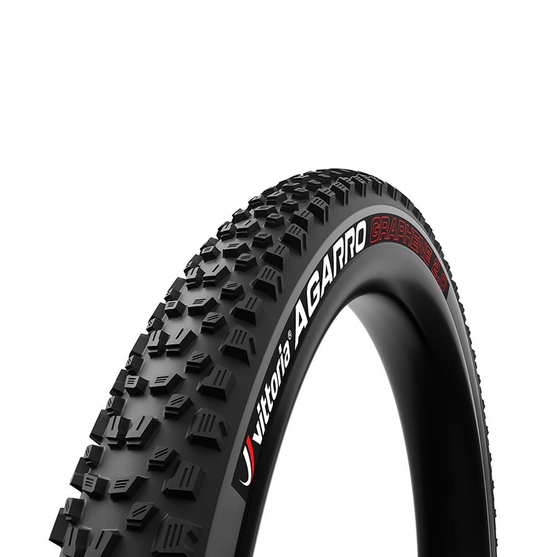 Vittoria Agarro Tire – 29 x 2.4 Tubeless Folding BLK/Anthracite TNT Graphene G2.0