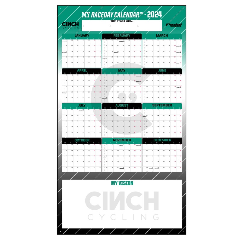 Cinch Cycling 2024 GIANT MY RACEDAY CALENDAR