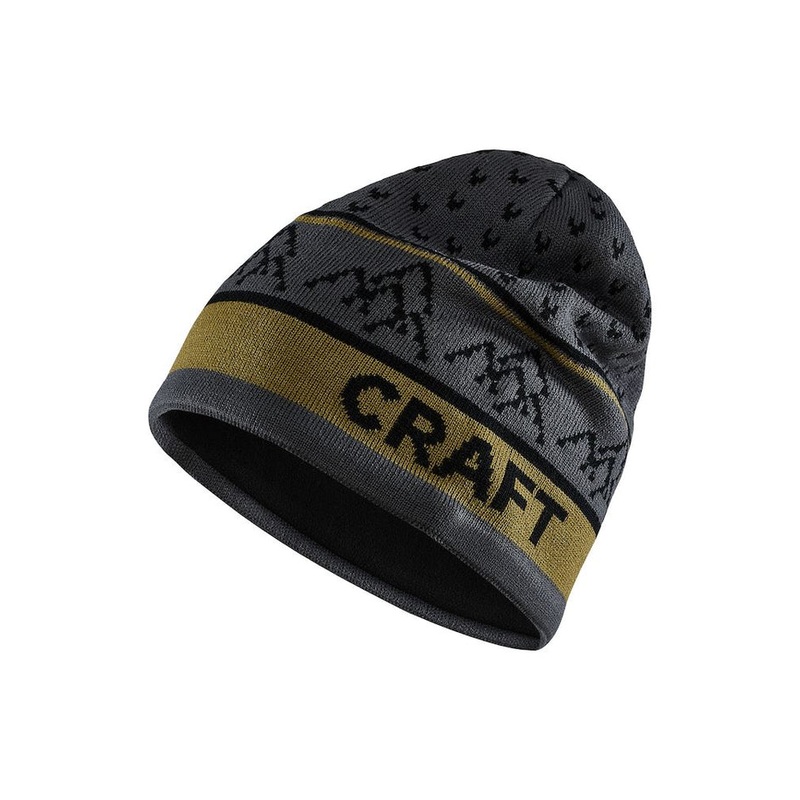 Craft CORE Backcountry Knit Hat Granite Algae