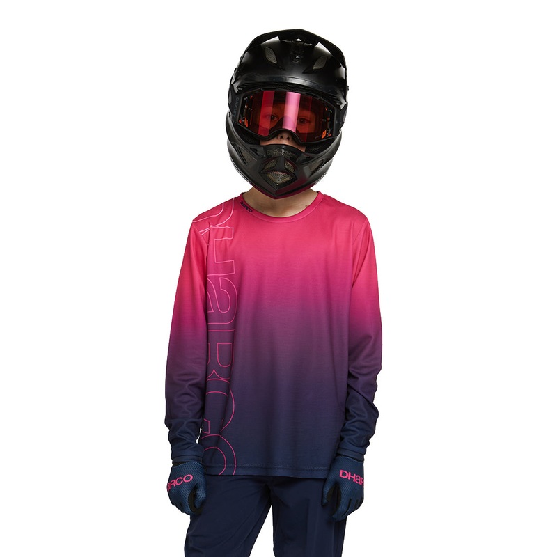 DHaRCO Youth Gravity Long Sleeve Jersey – Youth M – Fort Bill