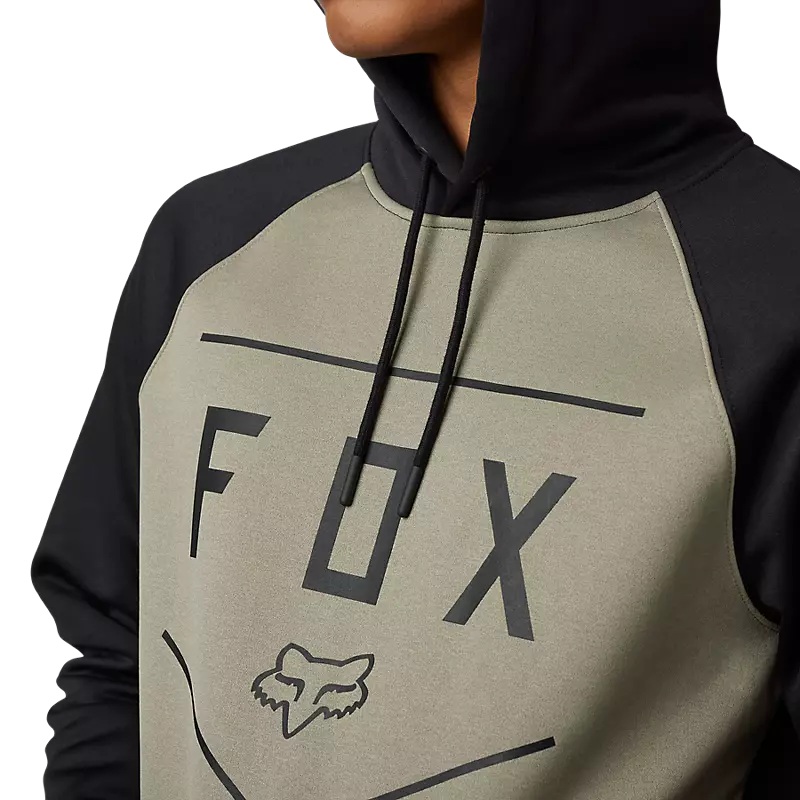 Fox Shield Fleece Pullover Hoodie – M – Adobe
