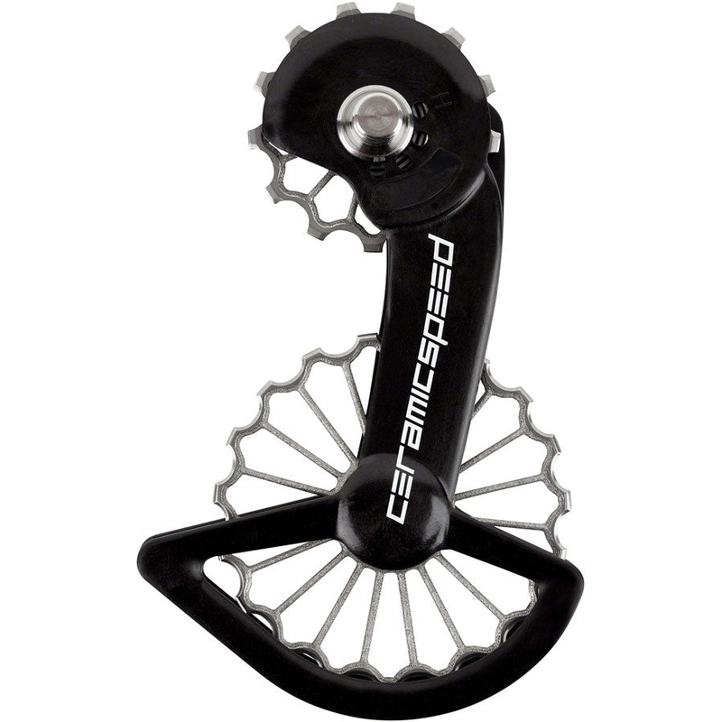 OSPW Pulley Wheel System Shimano 9100/8000 Series – Coated Races 3D Printed Titanium Pulley Carbon Cage Ti