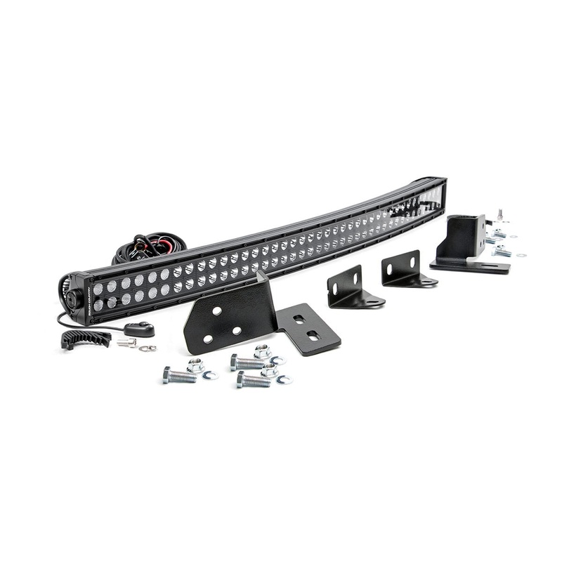 Rough Country | LED Light  | Bumper Mount | 40″ Black Dual Row | Ford F-250 Super Duty (11-16) | 70682