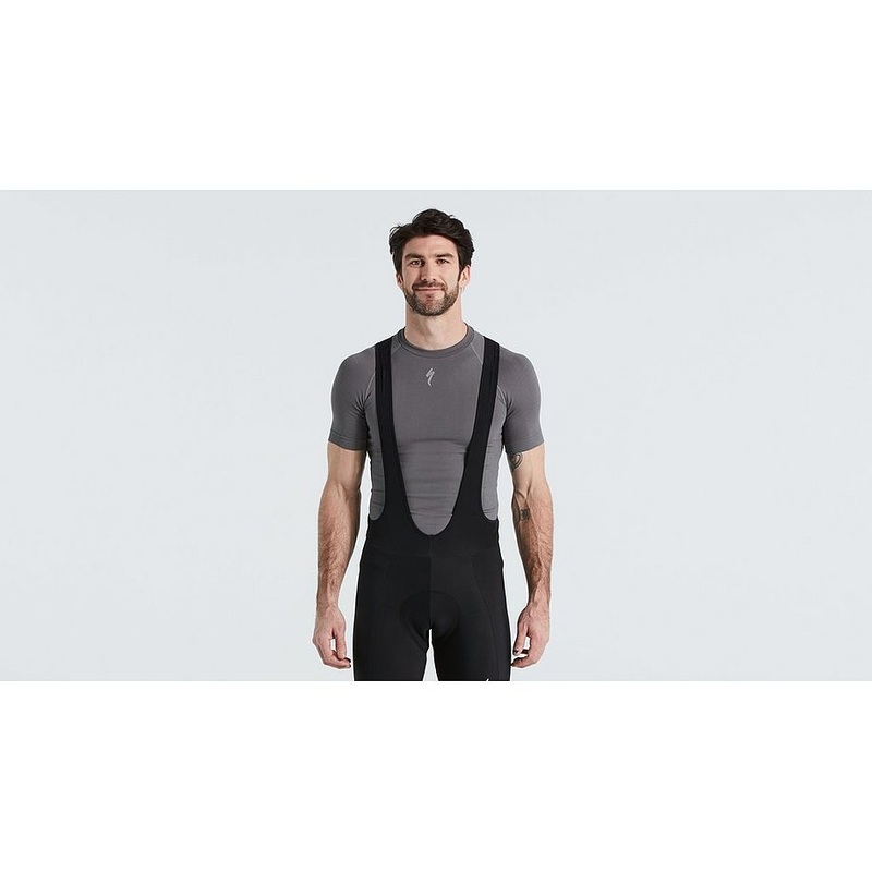 seamless baselayer ss men grey s/m