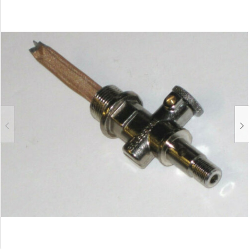 BSA Petrol Tap PUSH PULL PETCOCK 3/8″ gas banjo to fit UK straight pipe 42-8075