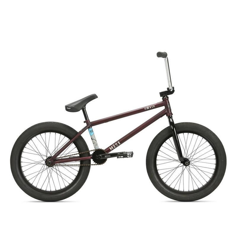 Haro Hoover BMX Bike Matte Transparent Merlot