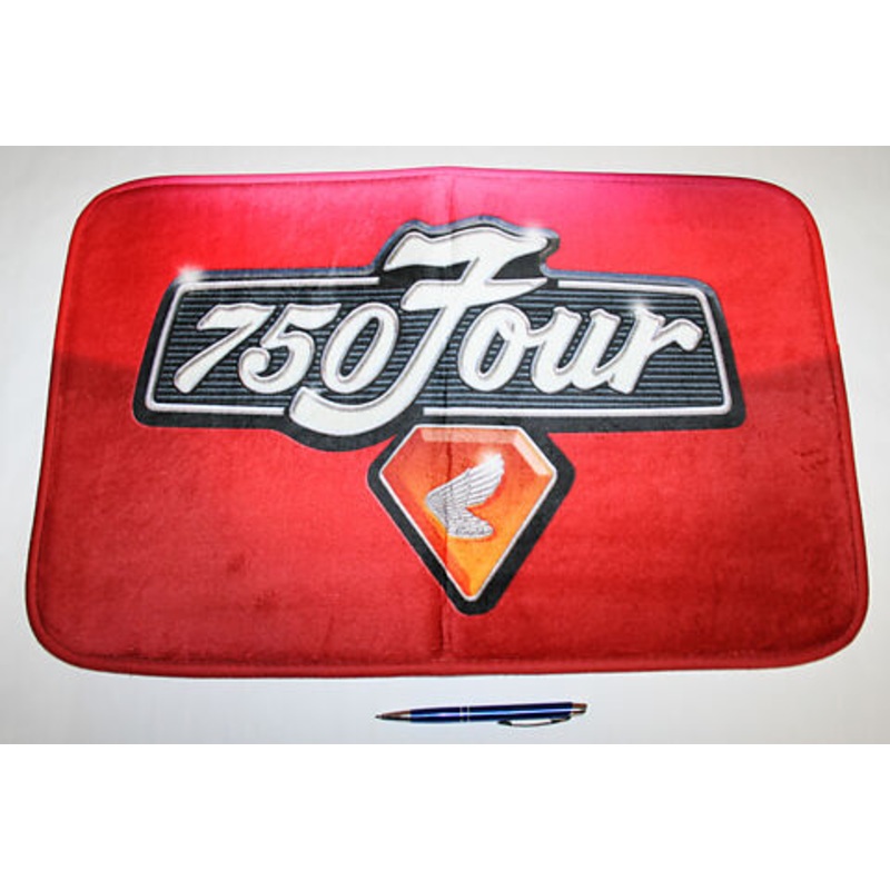 Honda CB750 Four Floor Mat ~ Red