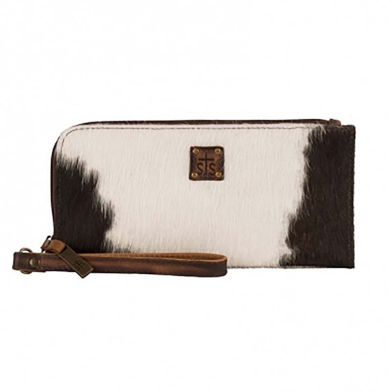STS Ranchwear Classic Cowhide Clutch