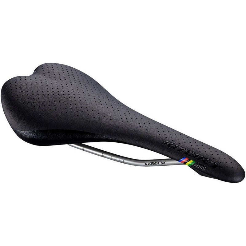 WCS Streem Saddle – Titanium Black 132mm