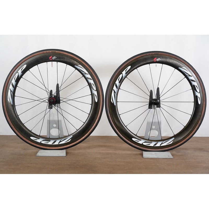 Zipp 404 Firestrike Carbon Clincher Rim Brake Wheelset Campagnolo 11 Speed