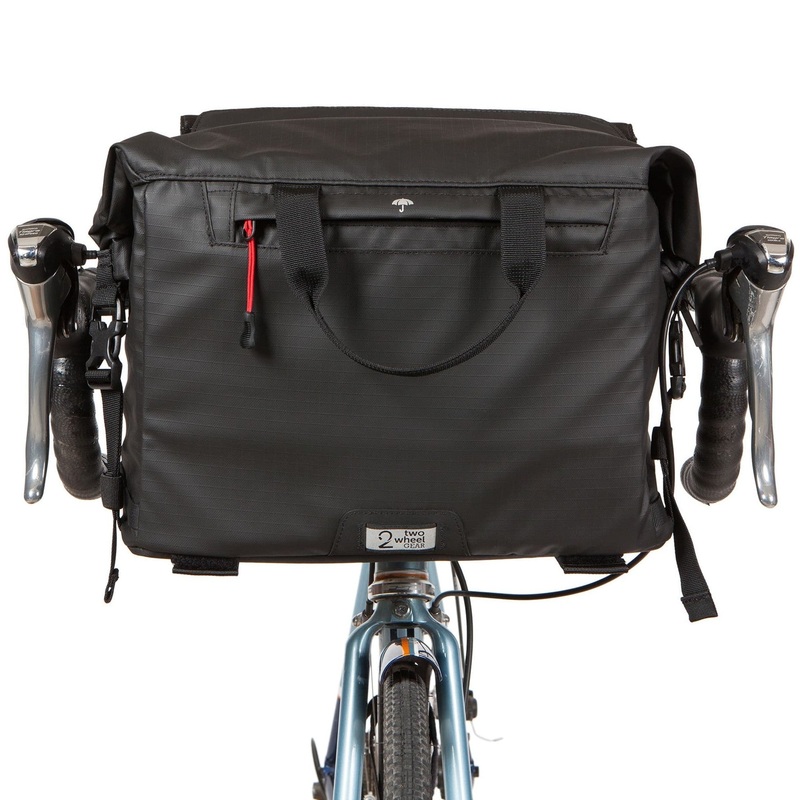 Dayliner Handlebar & Trunk Box Bag (20L) RECYCLED RIPSTOP – USED Black Ripstop Recycled
