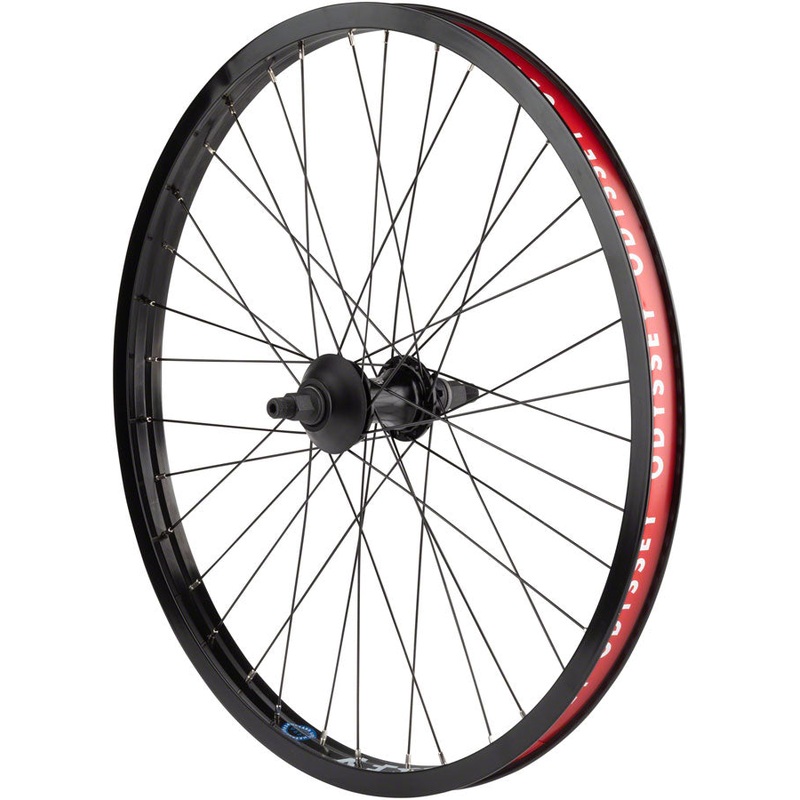 Odyssey Hazard Lite Rear Wheel – 24″ 14 x 110mm Rim Brake Cassette RHD/LHD Hard BLK Clincher