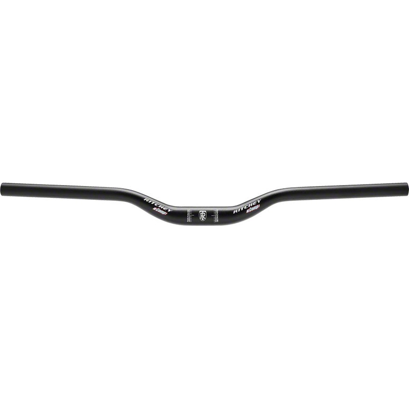 Ritchey RL1 Rizer Handlebar – Aluminum 670mm 30mm Rise 25.4mm 9 Deg Black