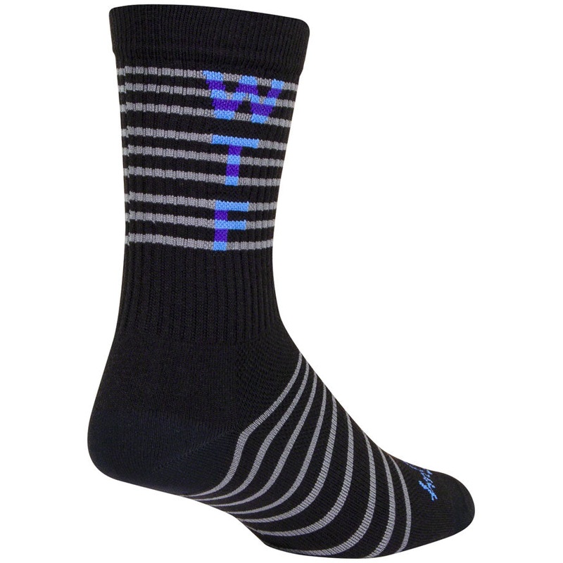 SockGuy Crew WTF Socks – 6″ Small/Medium
